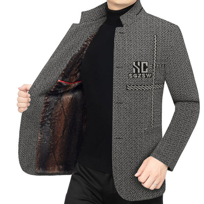 ❄️Winter-Sonderverkauf🔥Lässiger warmer Herren-Kurzmantel