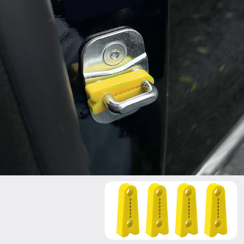 🚗✨ Silikon-Dämpferpolster für leisere Autotüren – Schluss mit Knallen, mehr Komfort & Langlebigkeit! 🌿🛡️