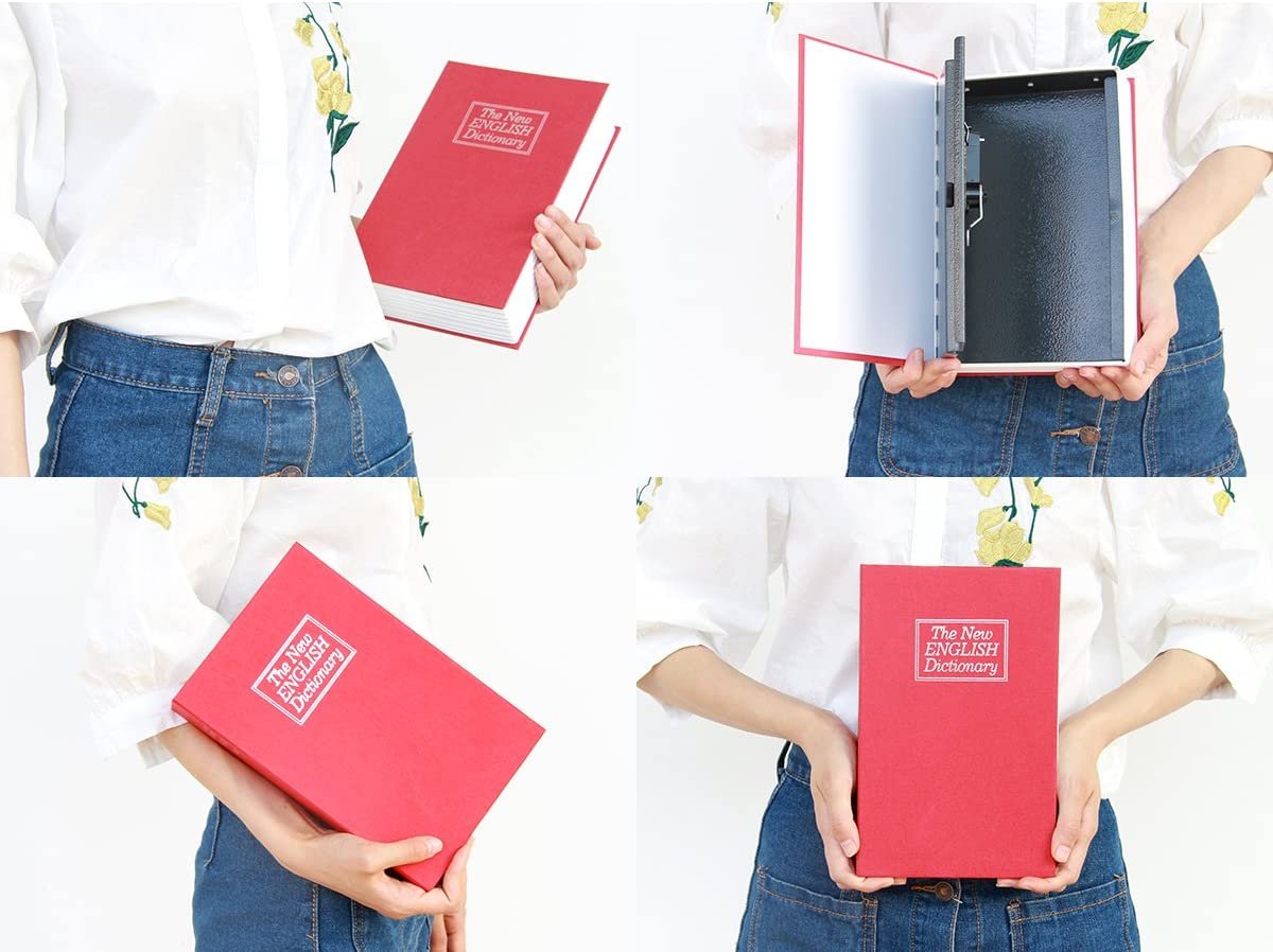 ⏳Zeitlich begrenztes 49% Rabatt⏰ Geheimer Büchersafe🔒💵