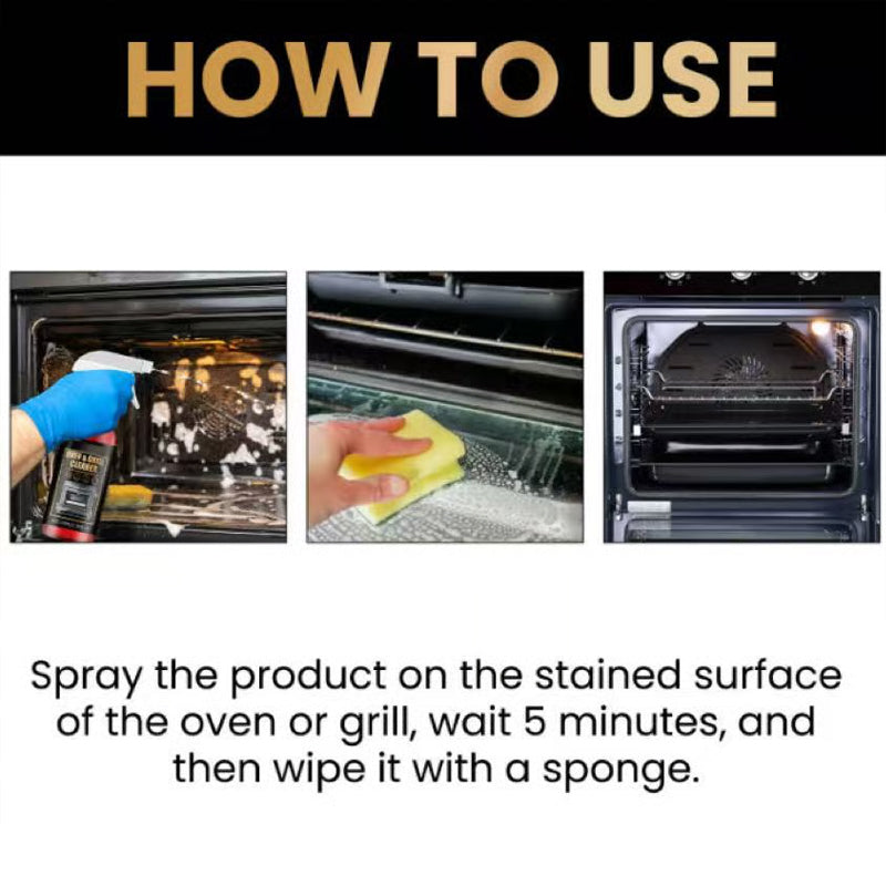 📢📢Kaufen Sie 5 und erhalten Sie 5 gratis ⏰Backofen- und Grillreinigungsspray