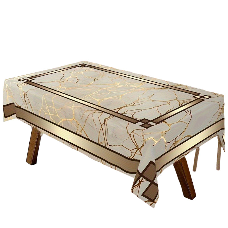 ⏳Für begrenzte Zeit 50 % Rabatt⏰Wasserdichte Tischdecke mit Marmormuster🌩️