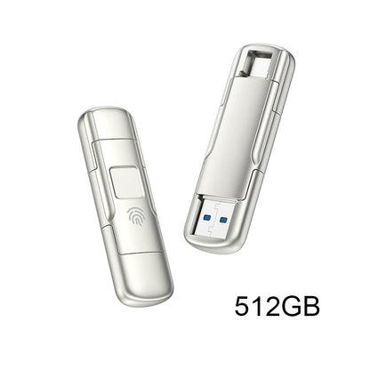 Mit Fingerabdruck verschlüsseltes Solid-State-Flash-Laufwerk