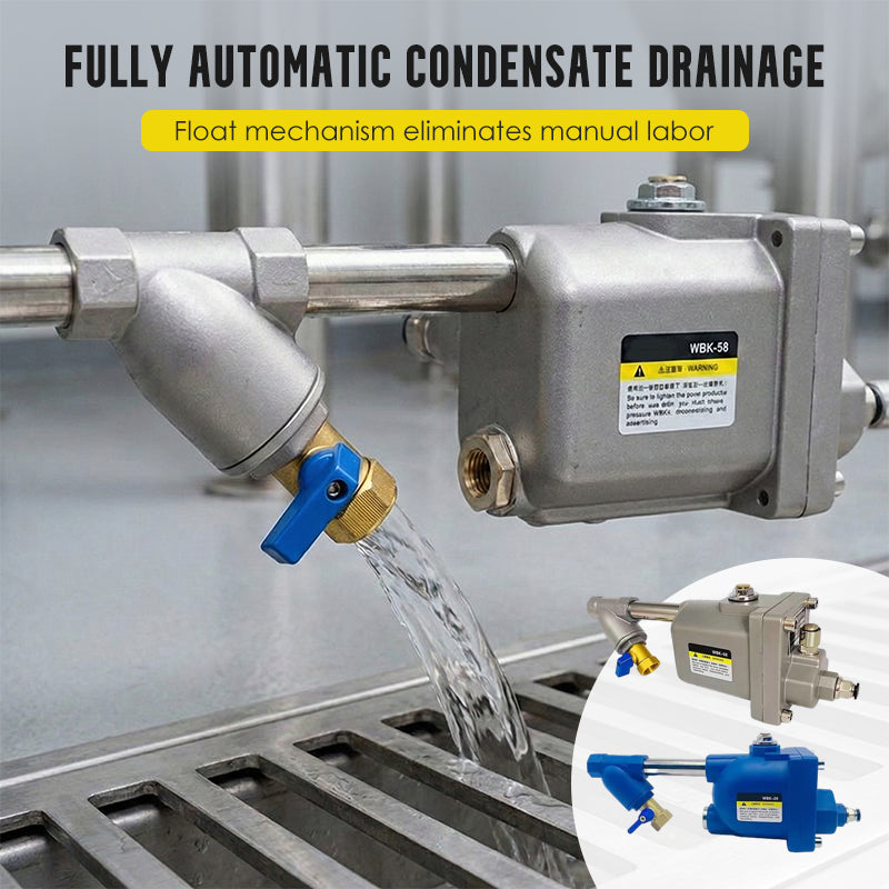 Automatisches Ablassventil ohne Luftverlust