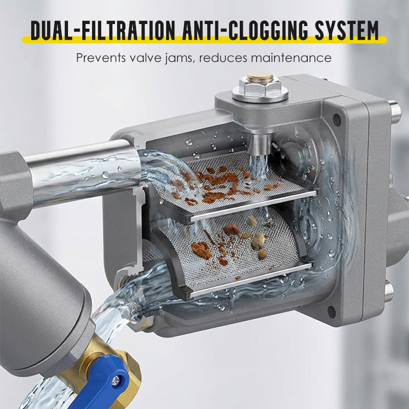 Automatisches Ablassventil ohne Luftverlust