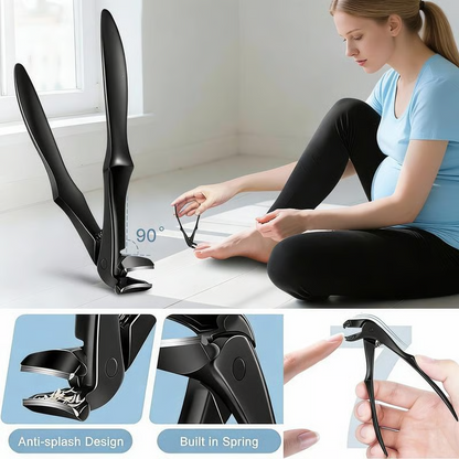 ✂️ Perfekt geschwungenes Design | Nagelknipser aus Edelstahl | Müheloser Griff für Senioren ✨