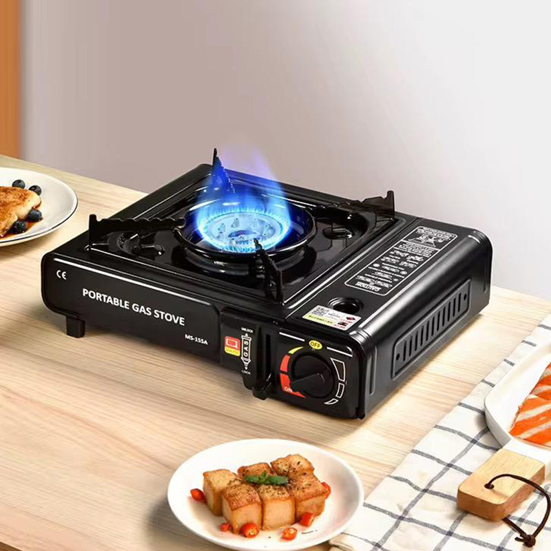 🔥Tragbarer Kocher für Butan und Flüssigga