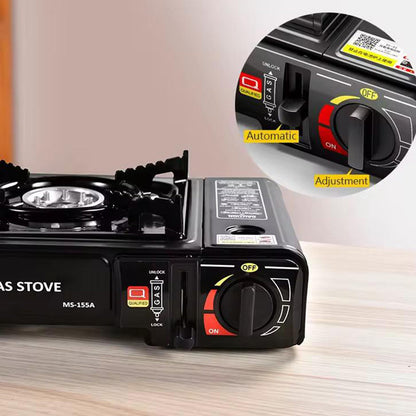 🔥Tragbarer Kocher für Butan und Flüssigga
