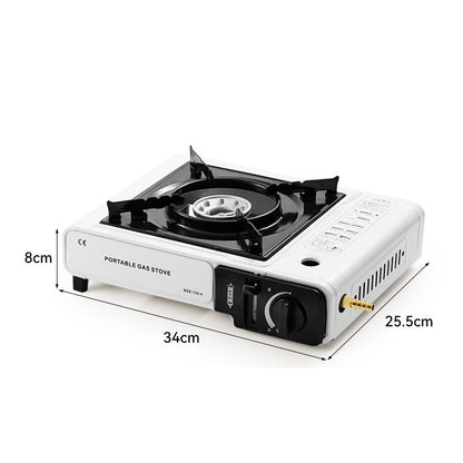 🔥Tragbarer Kocher für Butan und Flüssigga