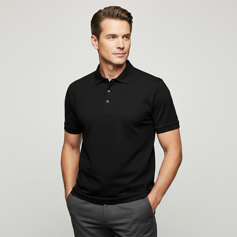 Herren Kurzarm-Poloshirt mit Schnell trocknender Funktion
