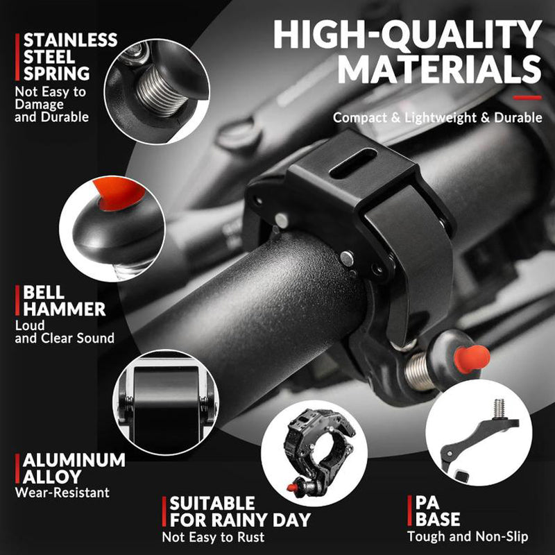 🔥Kompakte unsichtbare Fahrradklingel