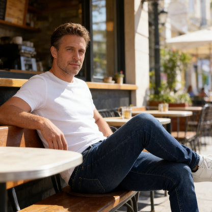 📢📢 50% RABATT !! ⏰ Herren moderne Slim-Fit Stretch-Jeans