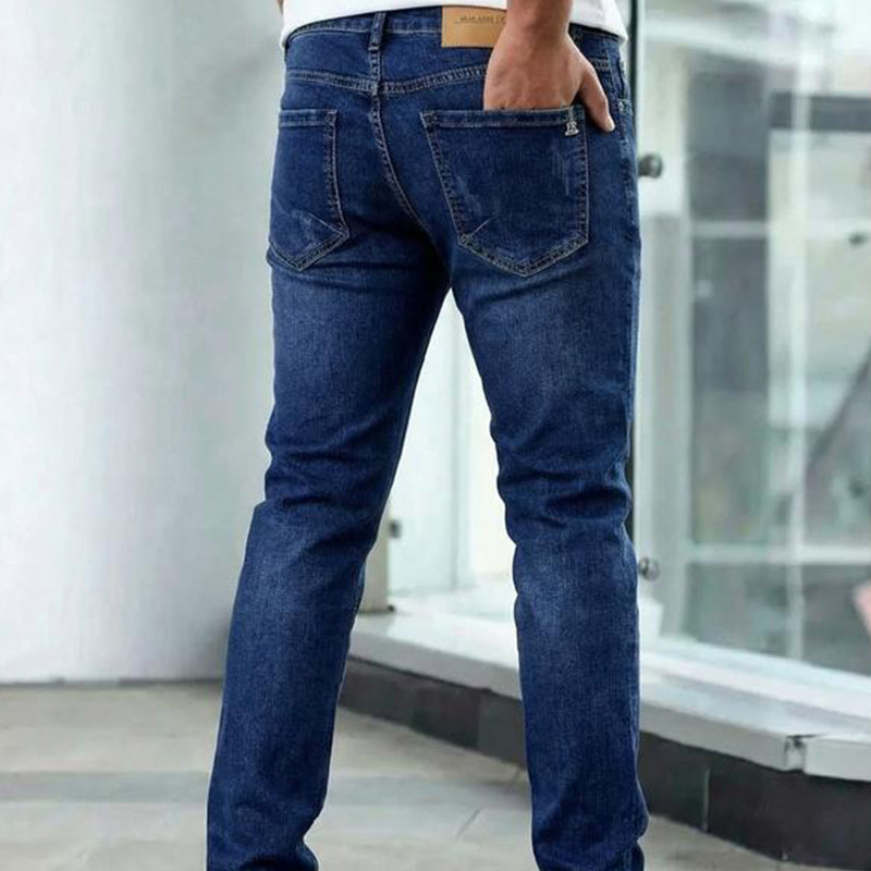 📢📢 50% RABATT !! ⏰ Herren moderne Slim-Fit Stretch-Jeans