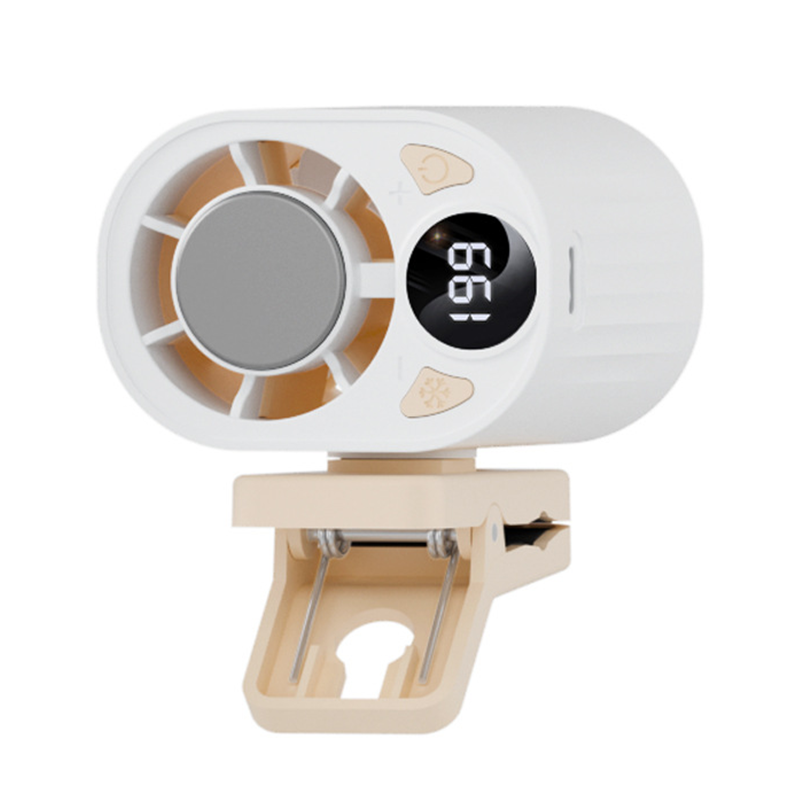Kabelloser Auto Ventilator ❄️ Clip-Design & Leistungsstarke Kühlung für Unterwegs