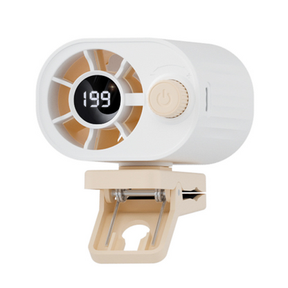 Kabelloser Auto Ventilator ❄️ Clip-Design & Leistungsstarke Kühlung für Unterwegs