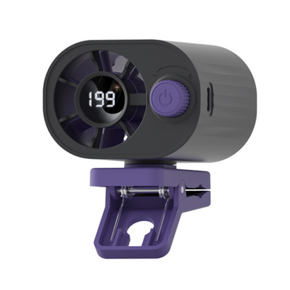 Kabelloser Auto Ventilator ❄️ Clip-Design & Leistungsstarke Kühlung für Unterwegs