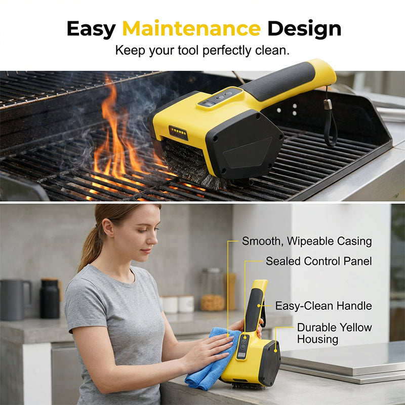 🧼 Grillreinigung leicht gemacht – Jetzt 60% SPAREN! 💎 Sicher & Effektiv für Ihren Elektrogrill ♨️【Begrenzter Vorrat】