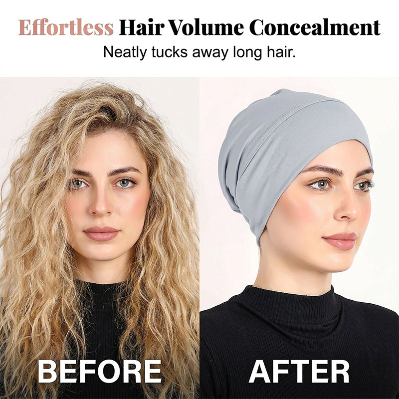 📢📢50 % RABATT! ⏰Weiche dehnbare Turbanmütze für Damen