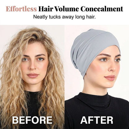 📢📢50 % RABATT! ⏰Weiche dehnbare Turbanmütze für Damen