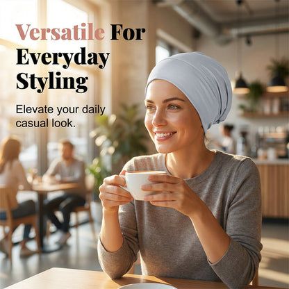 📢📢50 % RABATT! ⏰Weiche dehnbare Turbanmütze für Damen