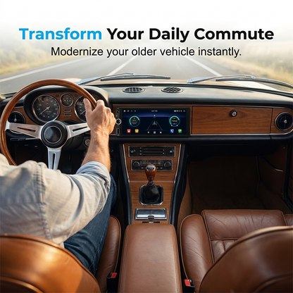 Intelligentes Autoradio mit WLAN, GPS-Navigation und Rückfahrkamera