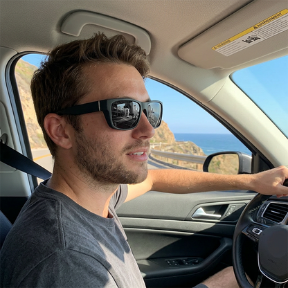 📢Mid-Season Sale: −50% nur für kurze Zeit⏰🕶️ Polarisierte Sonnenbrille für Damen & Herren – quadratisches Design, farbige Verspiegelung, ideal für Radfahren, Laufen & Outdoor ☀️