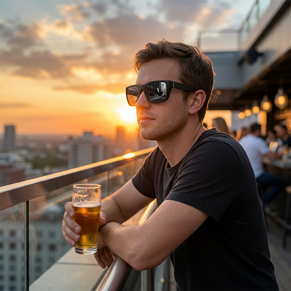 📢Mid-Season Sale: −50% nur für kurze Zeit⏰🕶️ Polarisierte Sonnenbrille für Damen & Herren – quadratisches Design, farbige Verspiegelung, ideal für Radfahren, Laufen & Outdoor ☀️