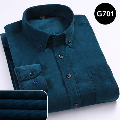 Men's Corduroy Casual Shirt